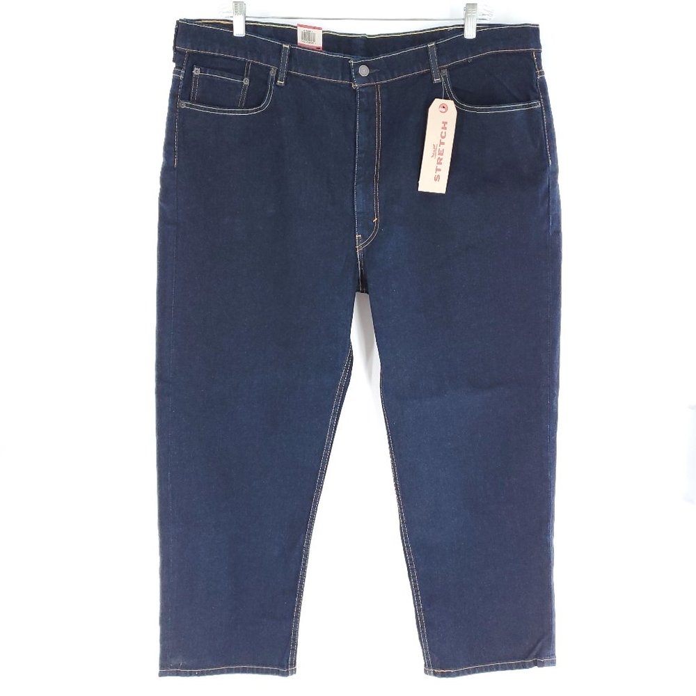 Levi's 550 Men Jean Stretch Relaxed Straight Color Blue Size 46x29 - NWT